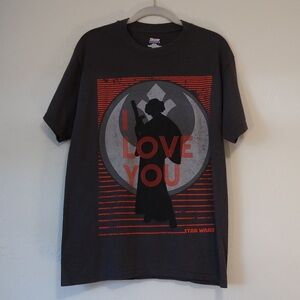 Star Wars: Princess Leia “I Love You” T-Shirt - Size Medium